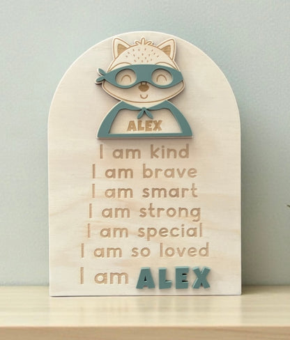 Superhero Affirmation Arch