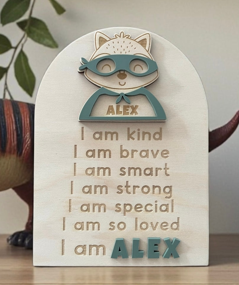 Superhero Affirmation Arch