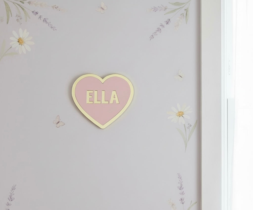 Love Heart Name Design