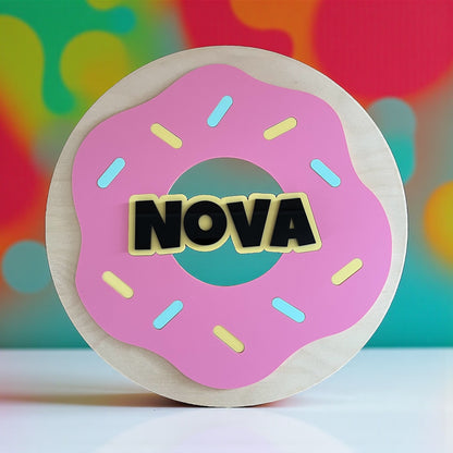 Donut Name Design