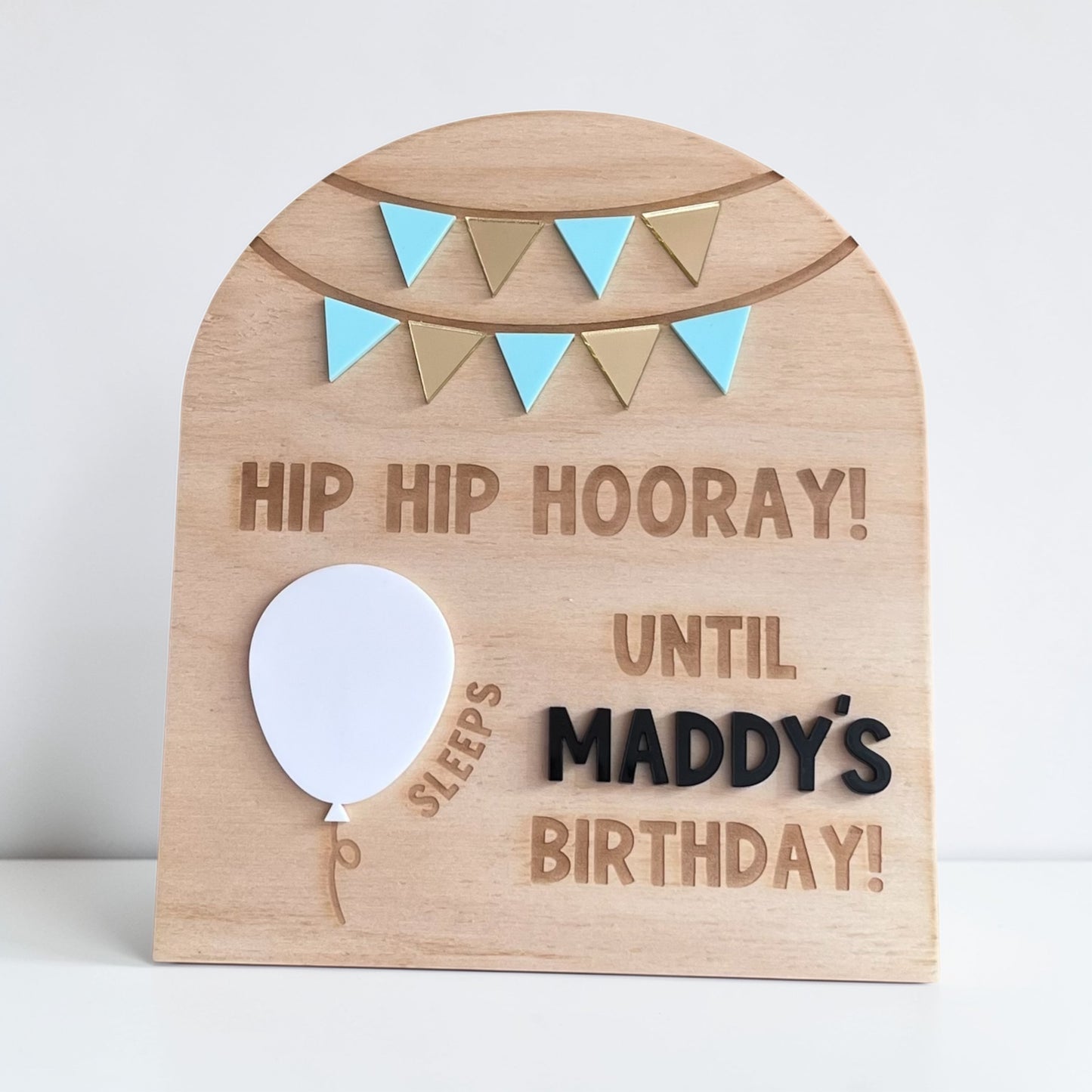 Birthday Countdown Board