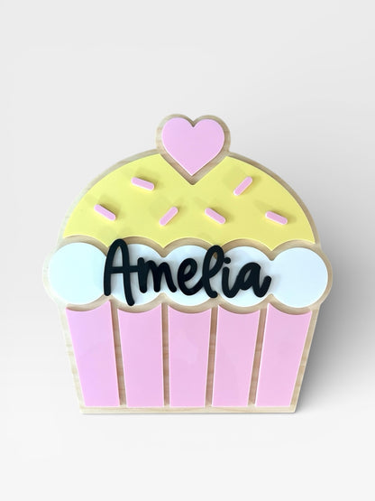 Cupcake Name Design