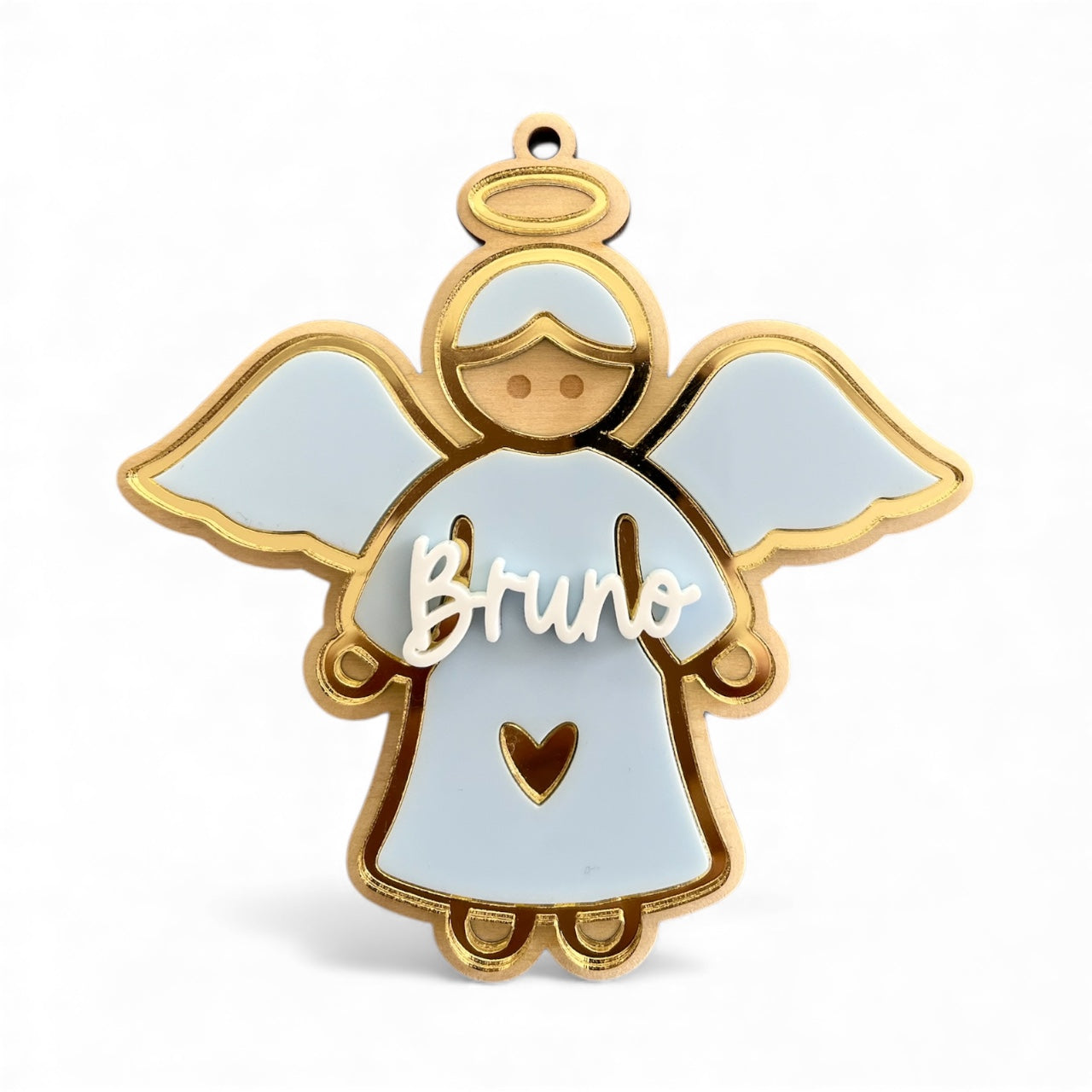 Personalised Angel Christmas Tree Decoration