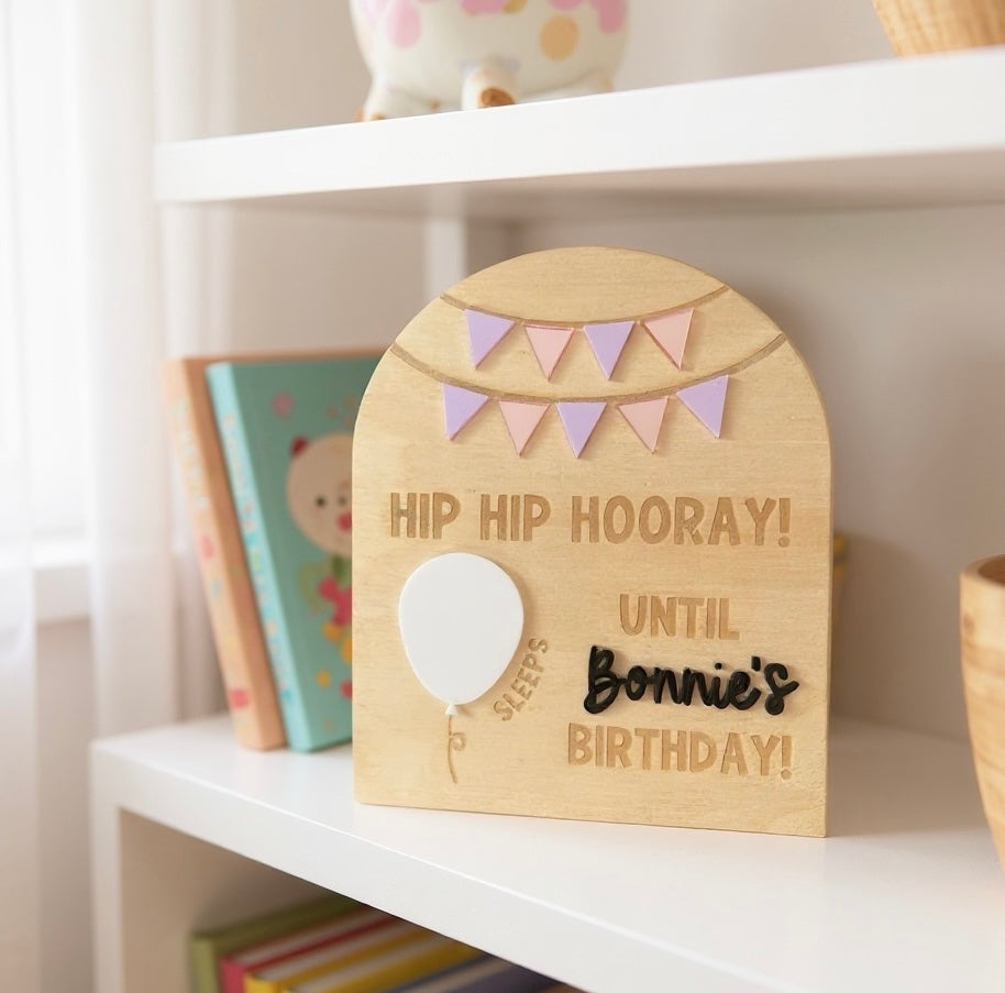 Birthday Countdown Board