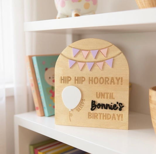 Birthday Countdown Board