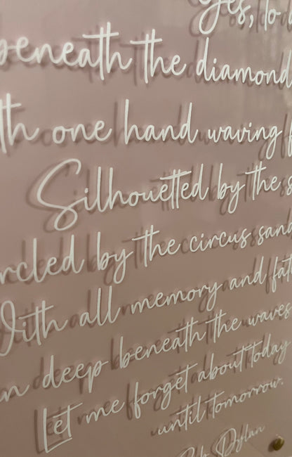 Custom Quote Arch