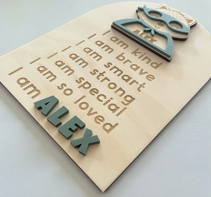 Superhero Affirmation Arch