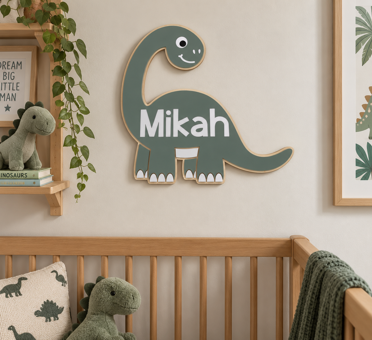 Personalised Dinosaur Name Design