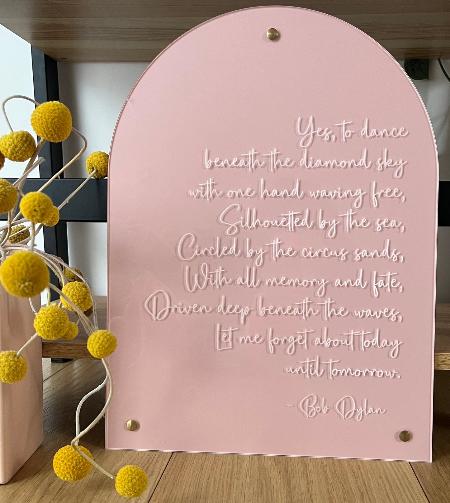 Custom Quote Arch