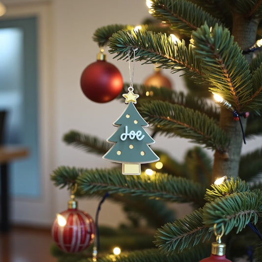 Personalised Christmas Tree Decoration