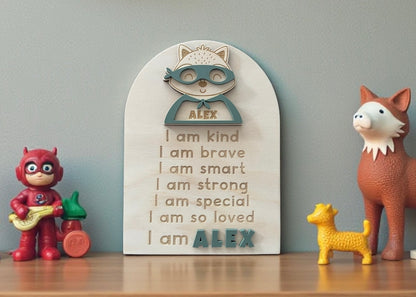 Superhero Affirmation Arch