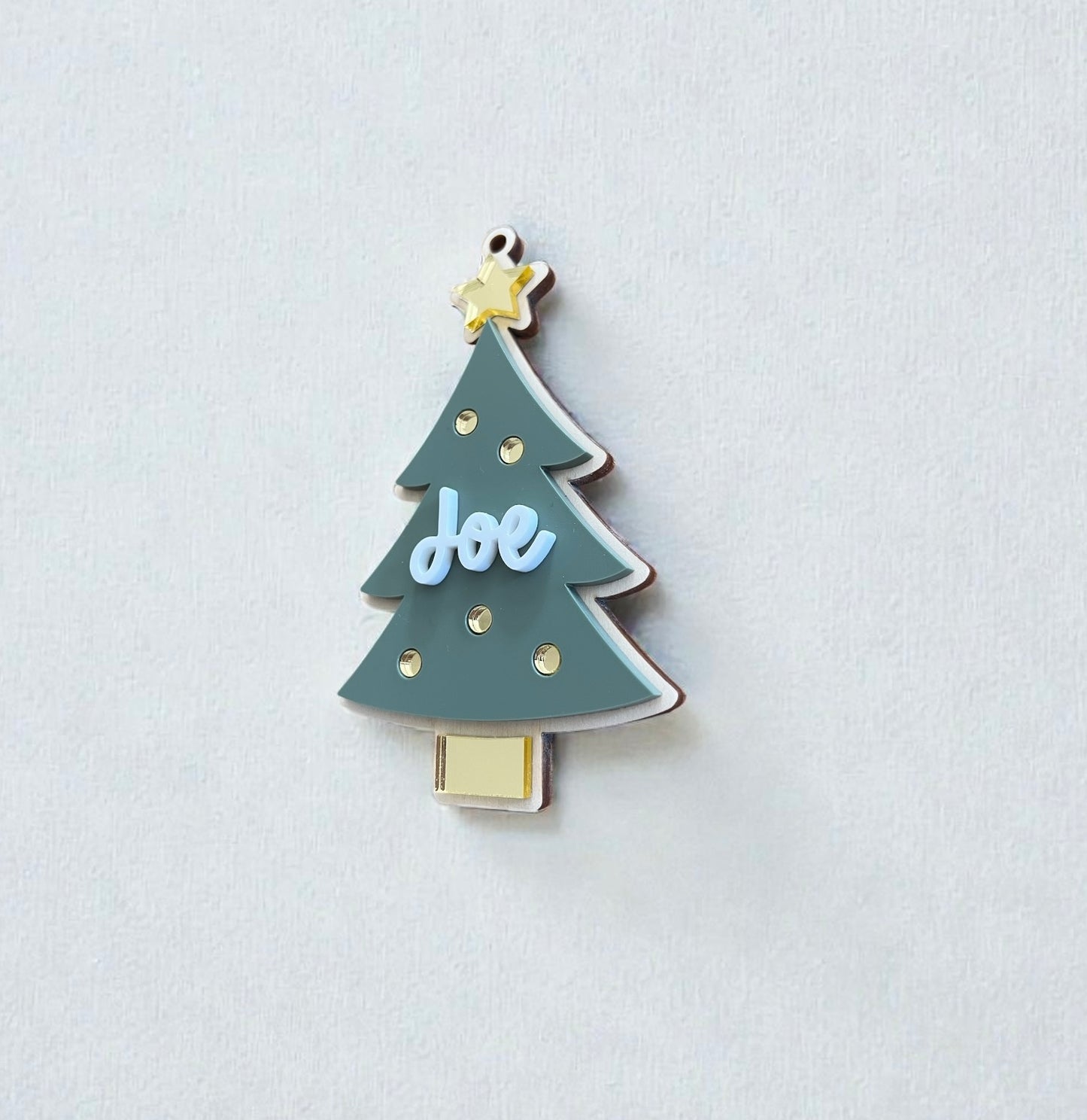Personalised Christmas Tree Decoration