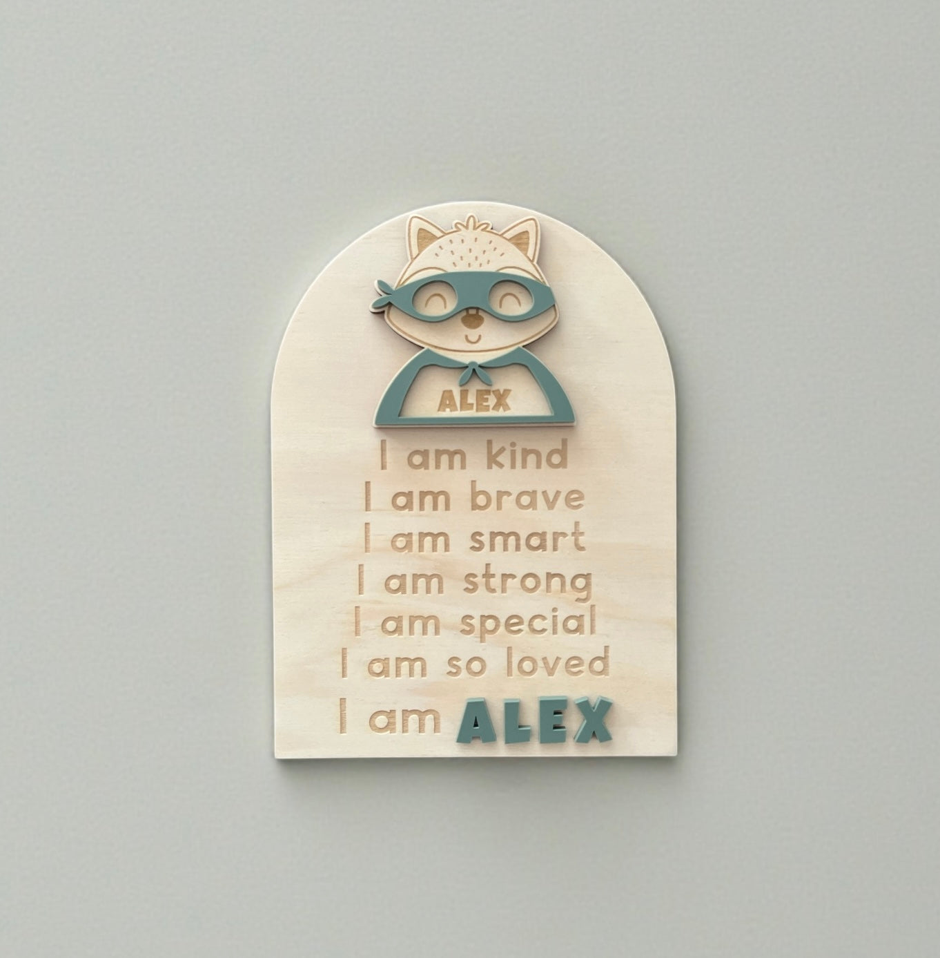 Superhero Affirmation Arch