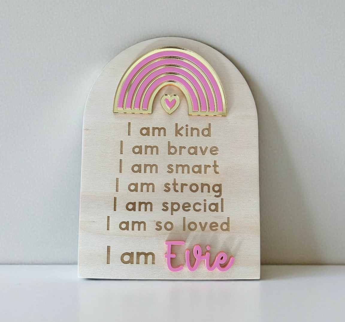 Rainbow Affirmation Arch