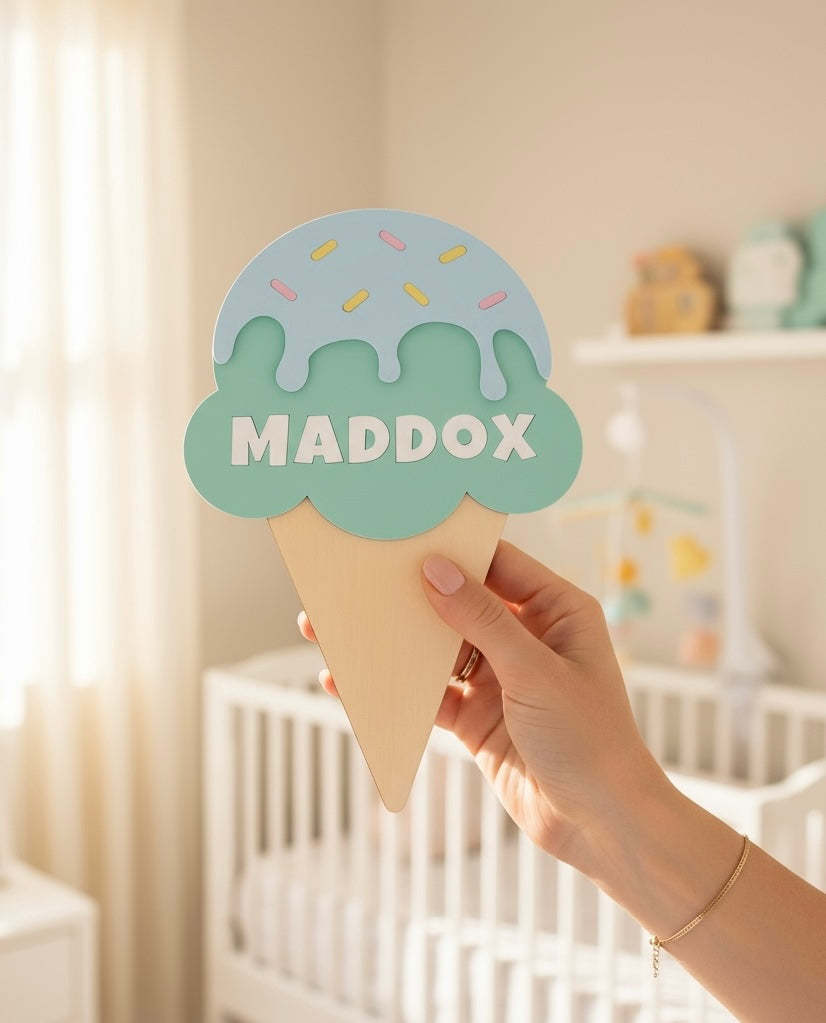 Ice cream name design