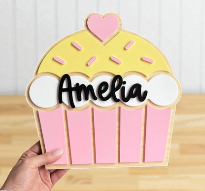Cupcake Name Design
