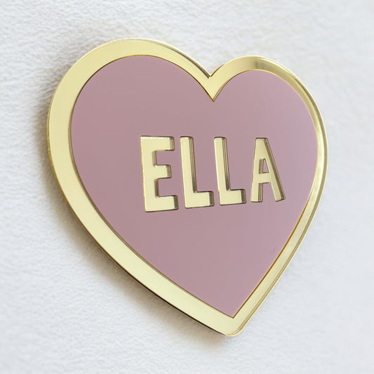 Love Heart Name Design