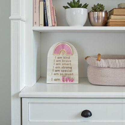 Rainbow Affirmation Arch