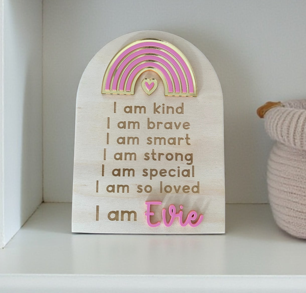 Rainbow Affirmation Arch