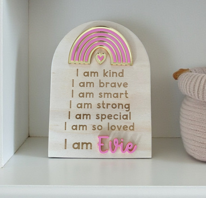 Rainbow Affirmation Arch