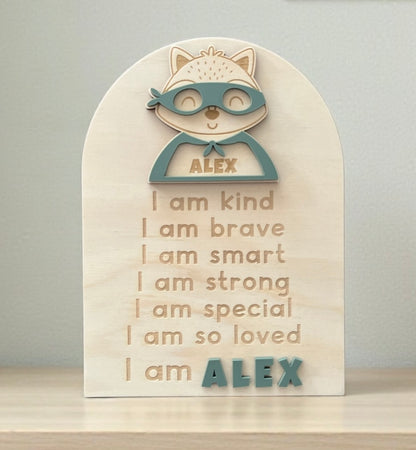 Superhero Affirmation Arch