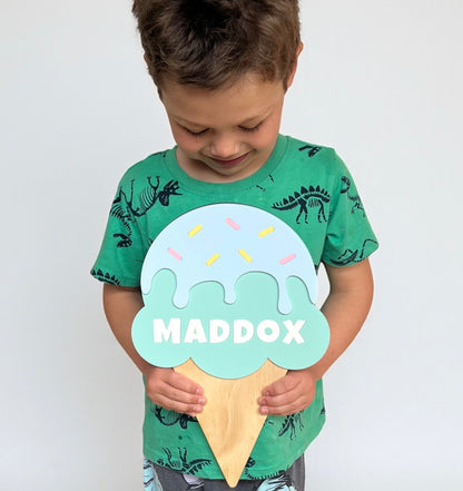 Ice cream name design