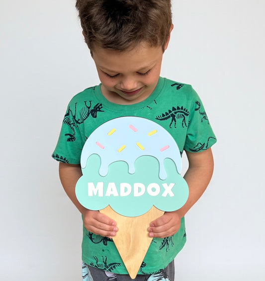 Ice cream name design