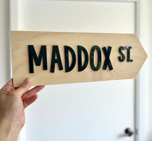 Street Name Sign
