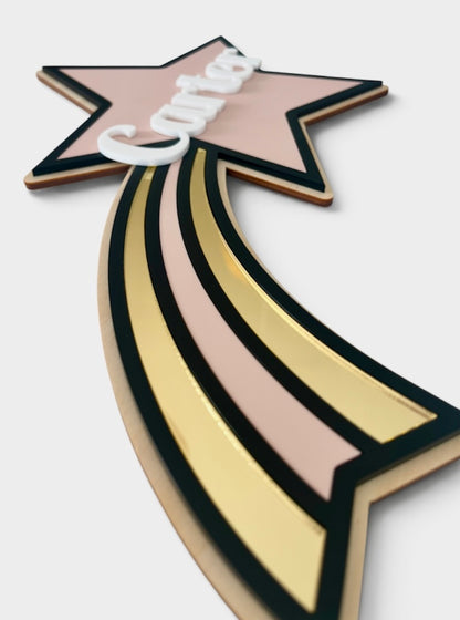 Personalised Shooting Star Name Design