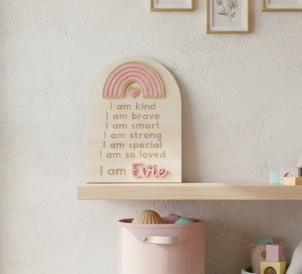 Rainbow Affirmation Arch