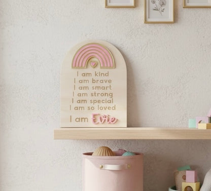 Rainbow Affirmation Arch