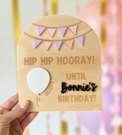 Birthday Countdown Board