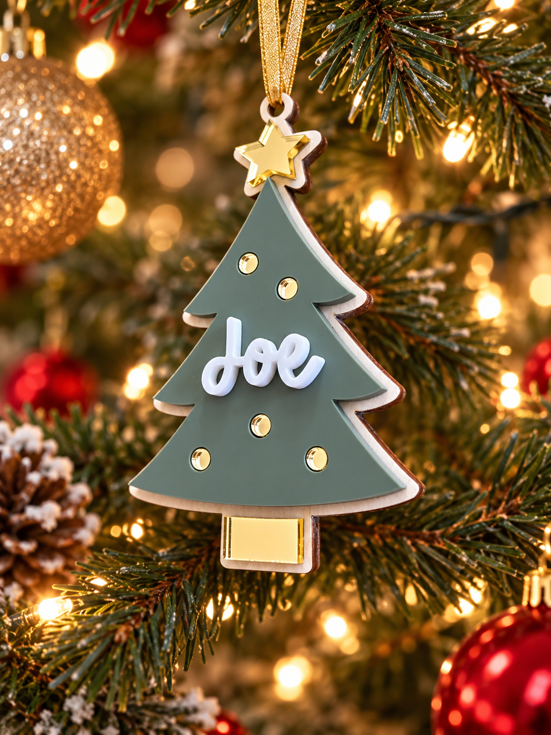 Personalised Christmas Tree Ornament