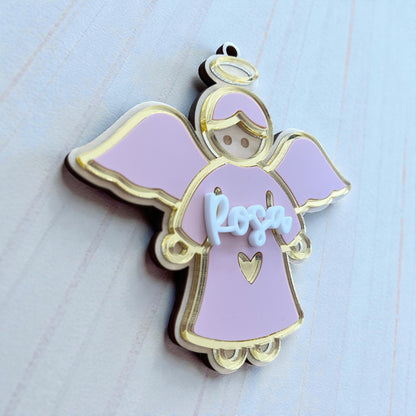 Personalised Angel Christmas Tree Decoration